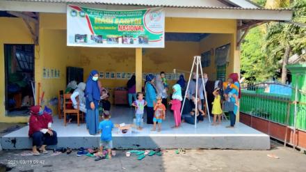 Kegiatan Posyandu di Banjar Dinas Tegallantang